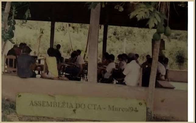 Arquivo do CTA: assembleia do CTA, março de 1994