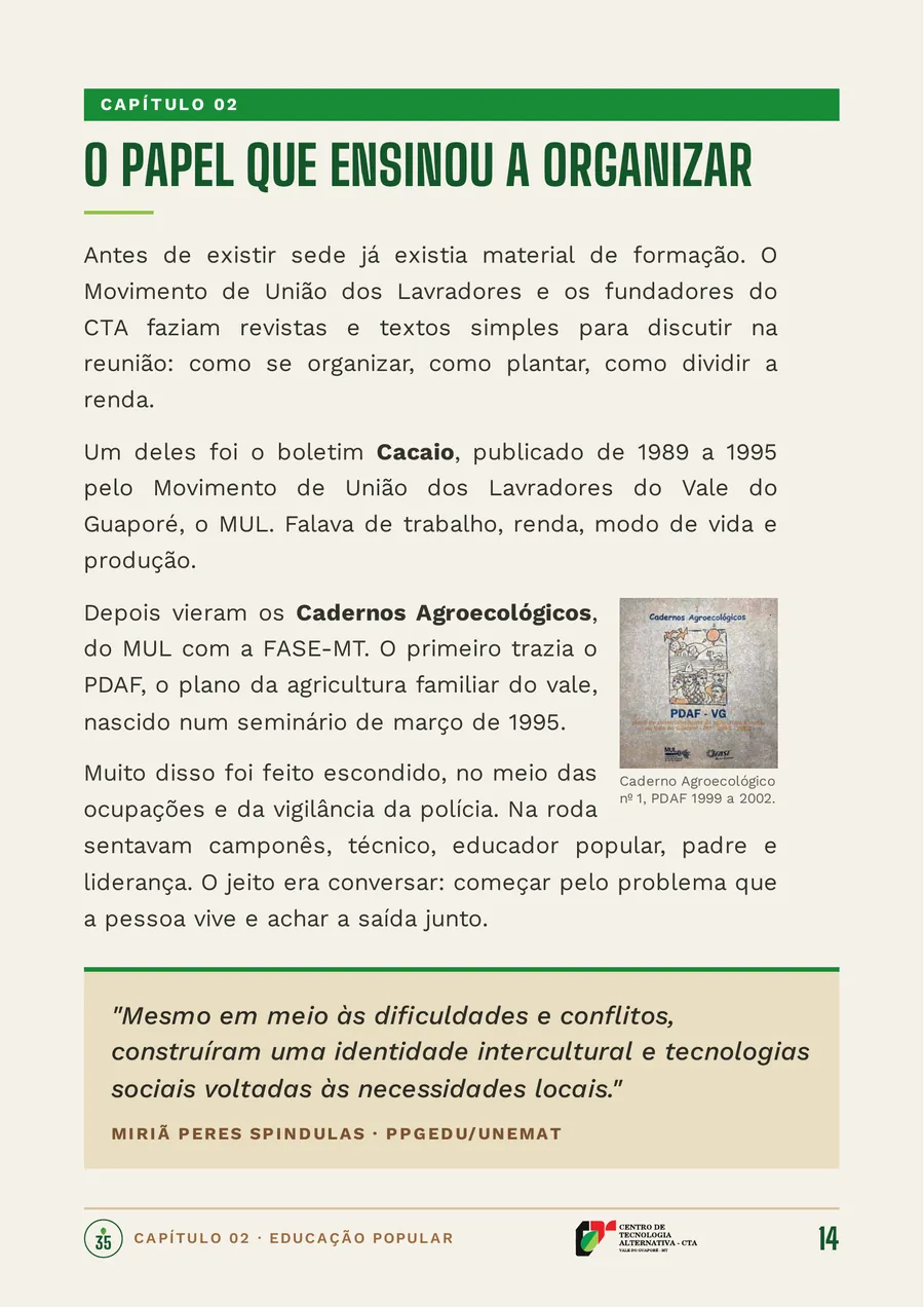 Página 14 da cartilha