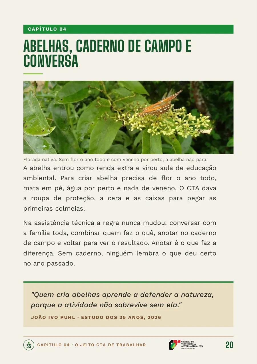 Página 20 da cartilha