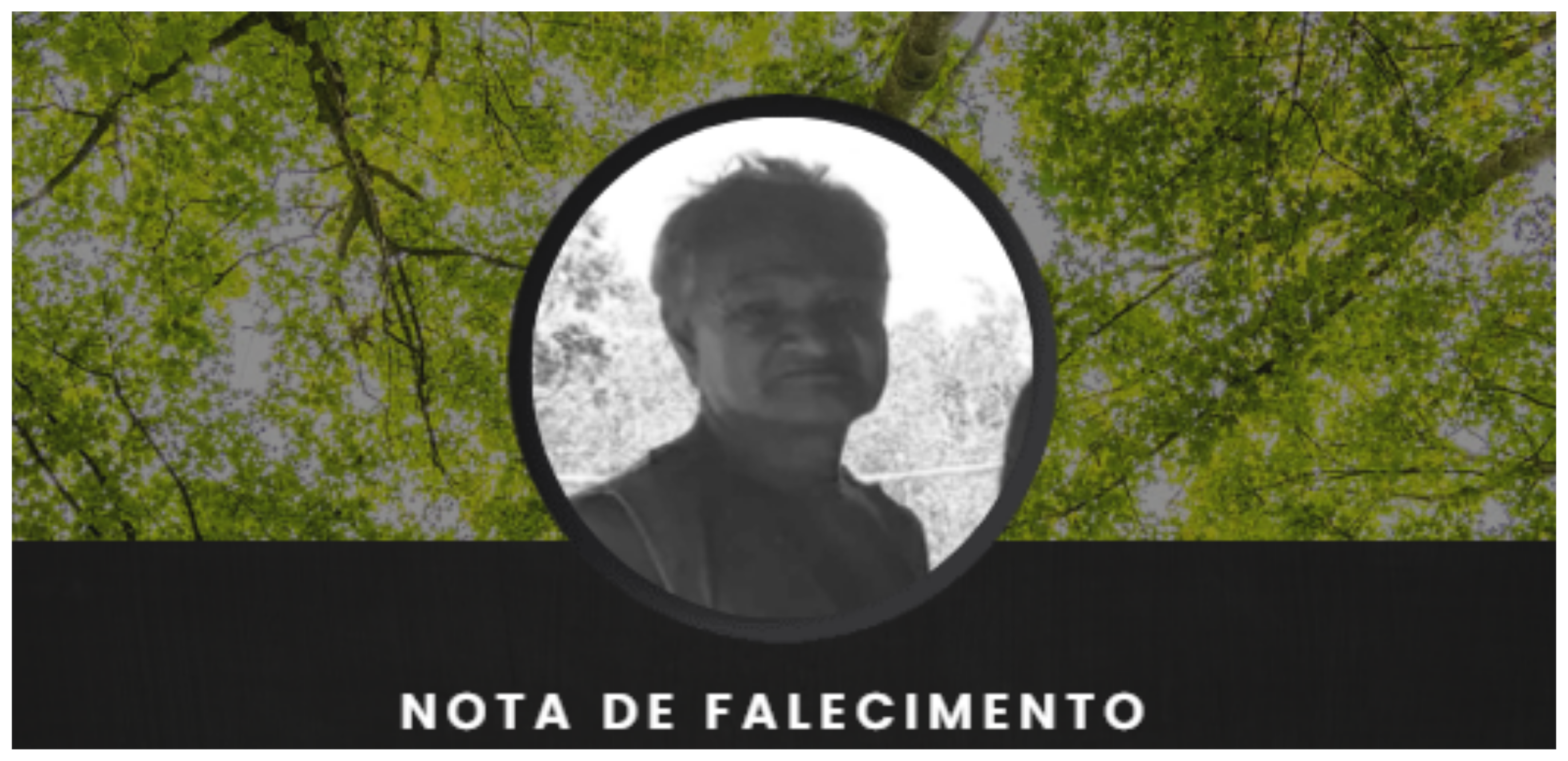 Nota de falecimento de Roberto Carlos Nambikuara — CTA